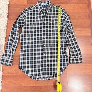 Men’s Ralph Lauren Polo Plaid Long Sleeve Shirt Small S